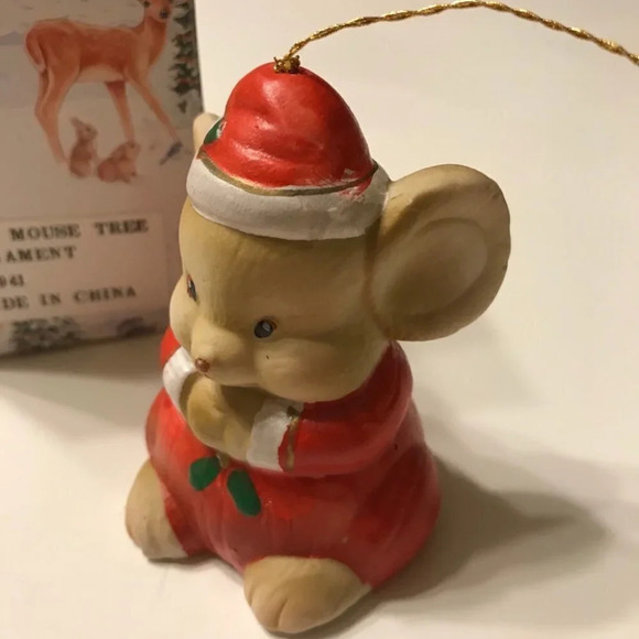 Vintage The Mouse Tree Ornament in Box - Picture 4 of 11
